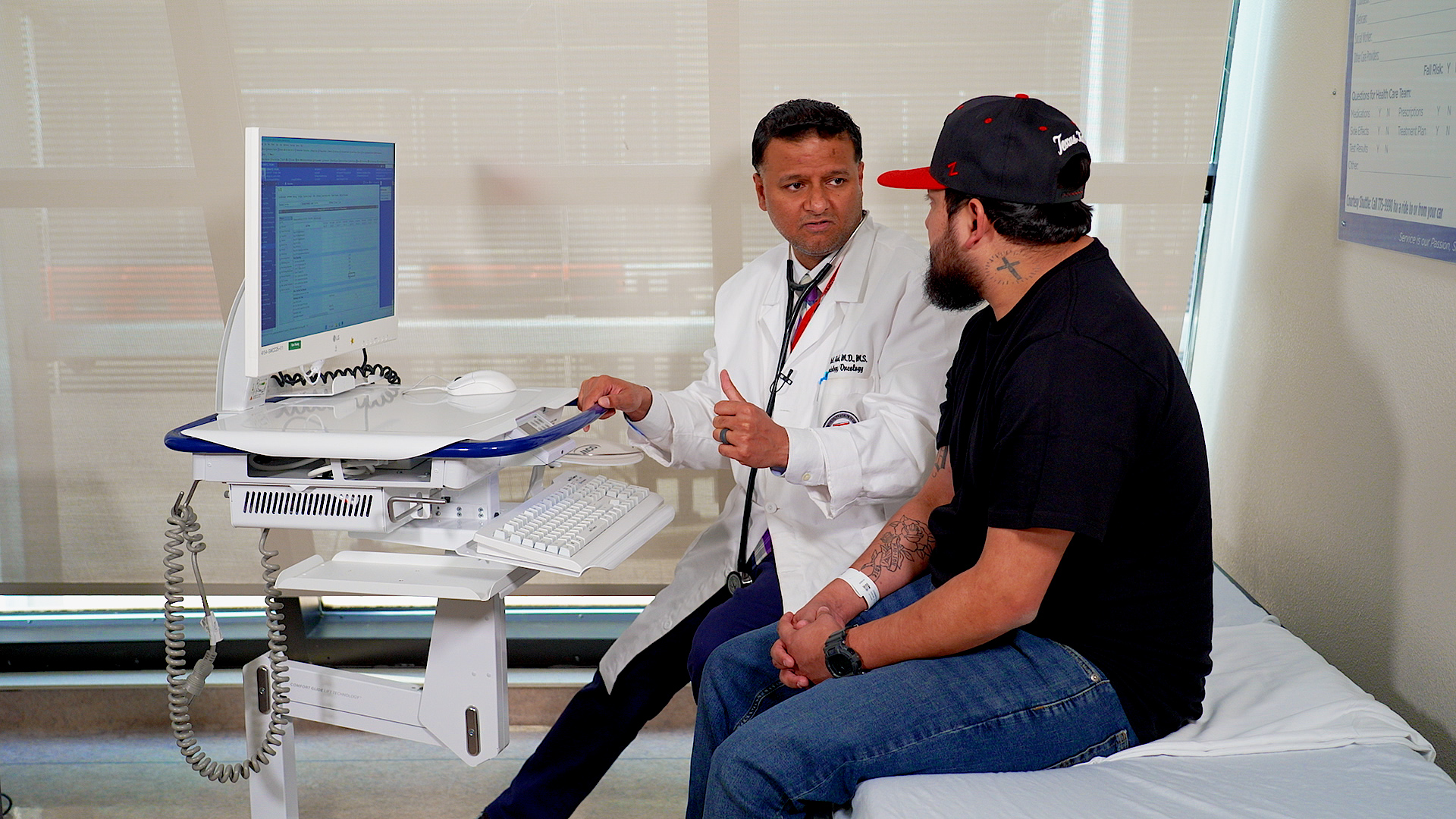 abid and cerbantez during appointment
