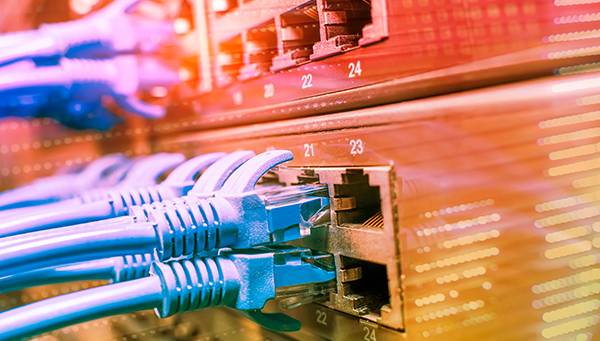 Server Server that is plugged into ethernet.