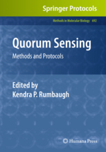 Book cover of Quorum Sensing Methods and Protocols Edited by Kendra P. Rumbaugh
