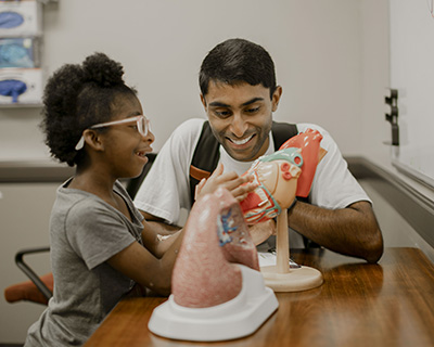 			      Fifth Graders Become Doctors for a Day			   