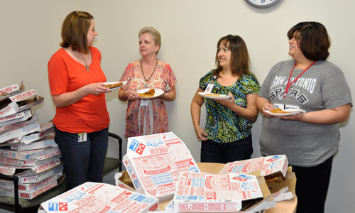 
Business Office Pizza Party
