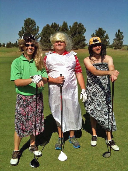 
Golfing (in a Dress) for Kids' Sake
