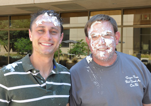 
PHOTOS: TTP-Pediatrics Throws Pies for the ADA
