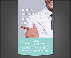       New Faculty/Staff Clinic Opens on TTU Campus    